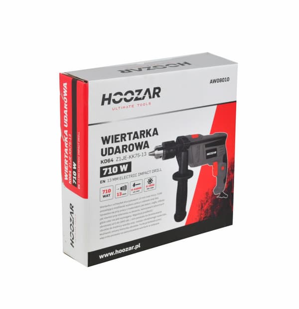 HOOZAR 710W slagborrmaskin