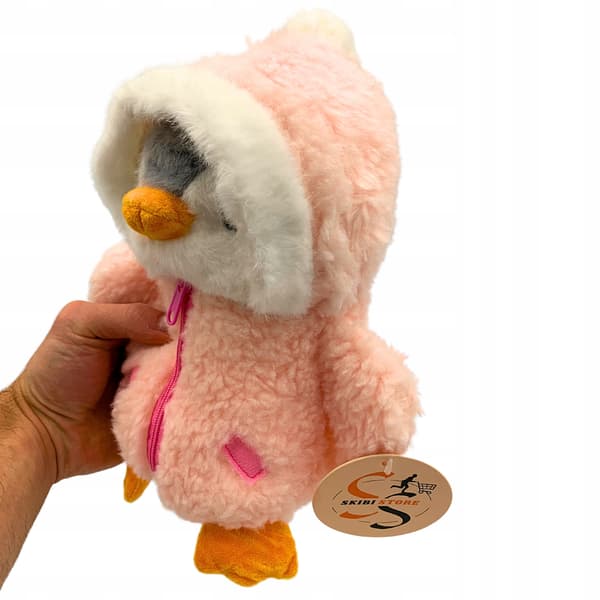 Vinter Jul Pingvin Maskot Plyschleksak