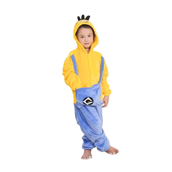 Kigurumi-pyjamas för barn, Minion, 95-105 cm