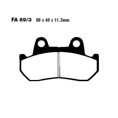 EBC FA069/3 bremseklodser