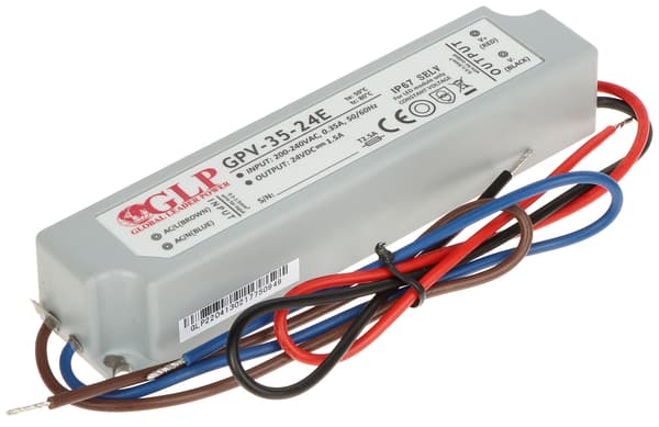 Switching-strømforsyning 24V/1.5A/GPV-MINI