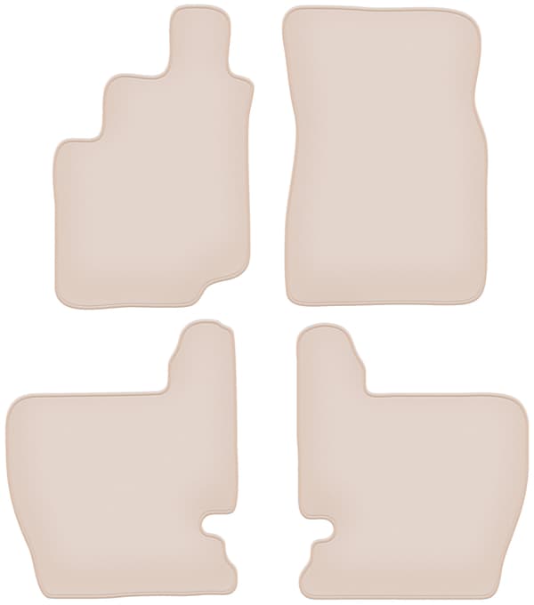 PREMIUM beige måtter til Daewoo Musso SUV 1993-2005