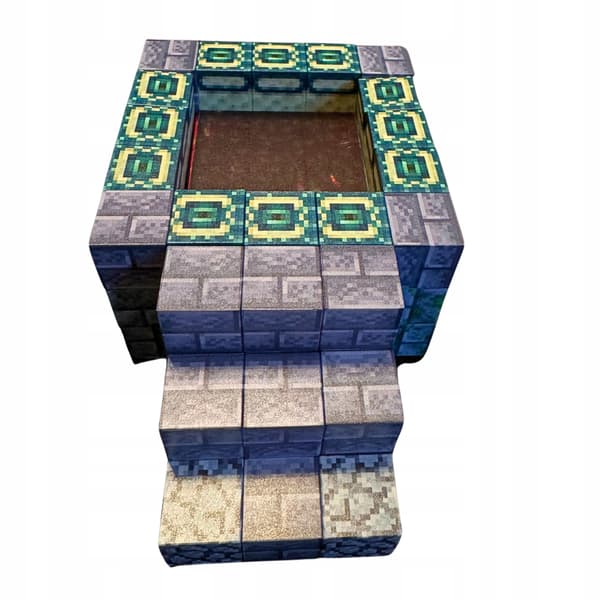 Sæt magnetiske edukative Minecraft blokke 64 stk + figurer