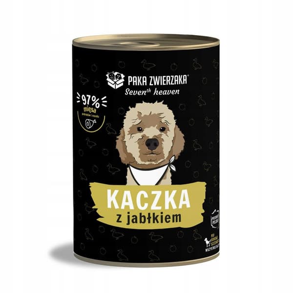 Våtfoder för hundar Paka Zwierzaka Seventh Heaven 6x400g