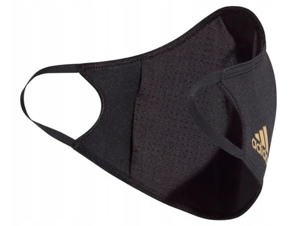 Adidas genanvendelig maske sort 3-pak S WŁK