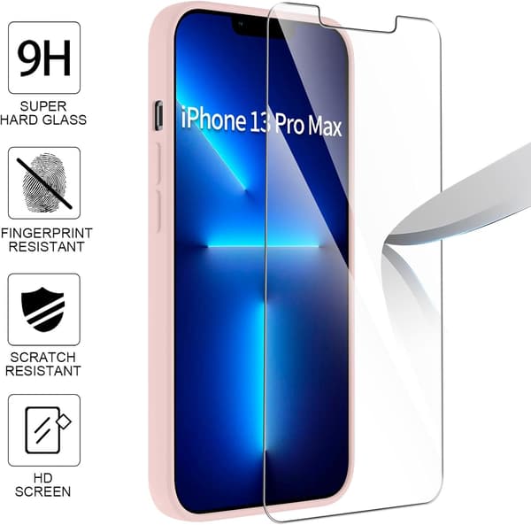 FODRAL TILL APPLE IPHONE 13 PRO MAX 6,7" BAKSIDA + 2X HÄRDAT GLAS