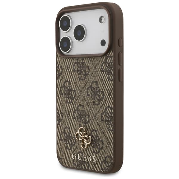 Guess 4G Small Classic Logo MagSafe-etui til iPhone 17 Pro brystplade