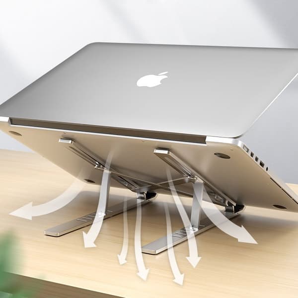 TECH-PROTECT ALUSTAND UNIVERSAL LAPTOP STAND MØRKEGÅ