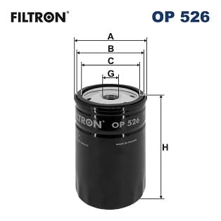 OLJEFILTER OP526 FILTRON