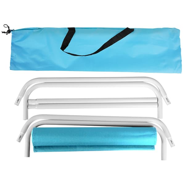 Foldbar strandstol 2 stk.