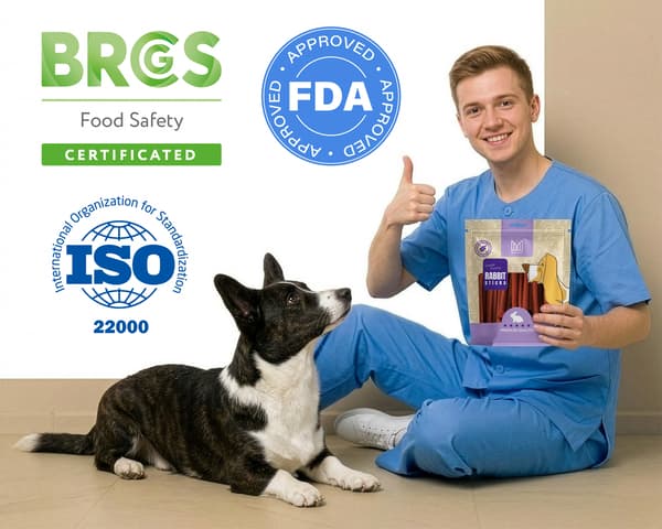 Mersjö hundgodis kaninklubb 500g