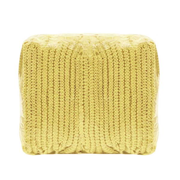 Engångsmössa gul klämma non-woven 12g 100st