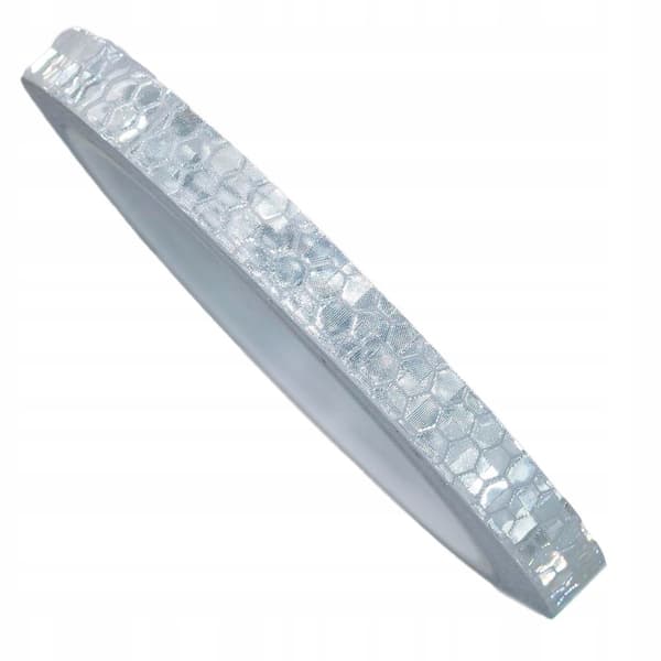 Reflekterande självhäftande tejp 8m x 1cm silverfärgad för fälg båge hjälm