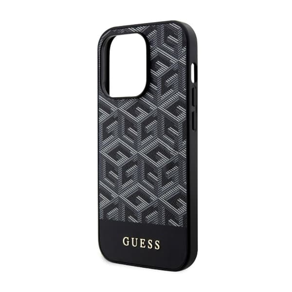 Guess GCube Stripes MagSafe - iPhone 14 Pro cover (sort)