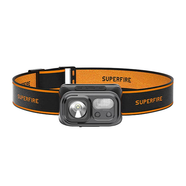 Superfire HL23-S pandelampe, 350 lm, USB-C