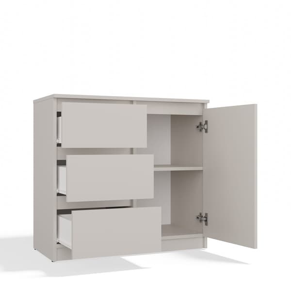 Malwa 1D3S Kommode Cashmere Beige