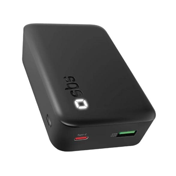 Powerbank SBS High Density 20000mAh 20W Sort