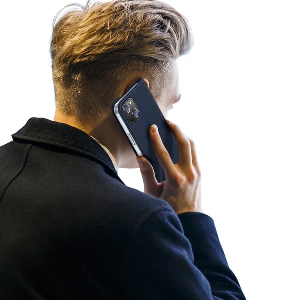 Dux Ducis Skin Pro Holster Cover med Flip iPhone 14 Plus Blå