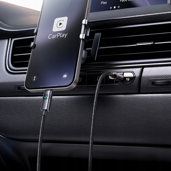 MCDODO KABEL MED DISPLAY USB LIGHTNING 36W 1M TIL IPHONE X 11 12 13 14