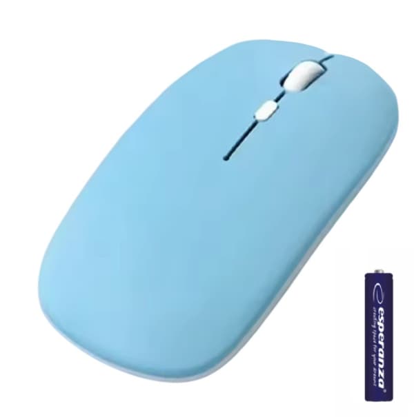 Trådløs Bluetooth-mus, lydløs, tablet, smart TV, bærbar computer