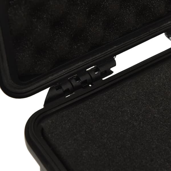 vidaXL flightcase, sort, 27x25x18 cm, PP