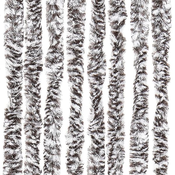 vidaXL Flugnät brun beige 100x230 cm chenille