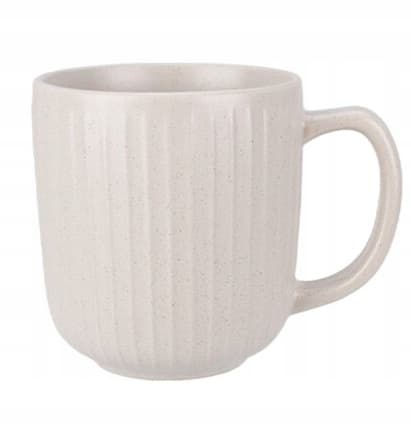 Keramisk ribbad basic mugg olika färger 360ml 1 st