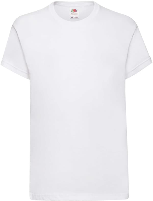 VIT bomulls-T-shirt 3-4 år 104 cm