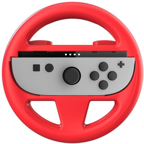 NACON Joy-Con 2 -ohjauspyörä Nintendo Switchille (2 kiinnikettä) Punainen/Sininen