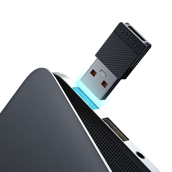MCDODO ADAPTER USB-A TIL USB-C TIL USB HURTIGOPLADNING 5A OTG