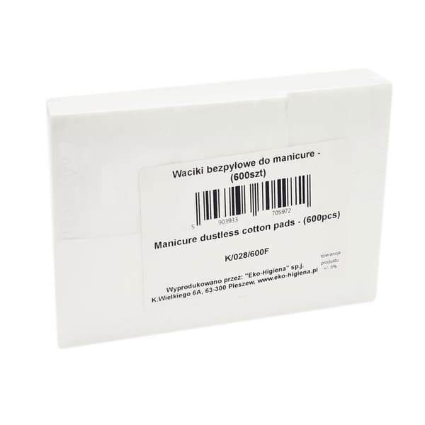 Støvfri neglepinde til manicure 5 cm x 5 cm 600 stk.