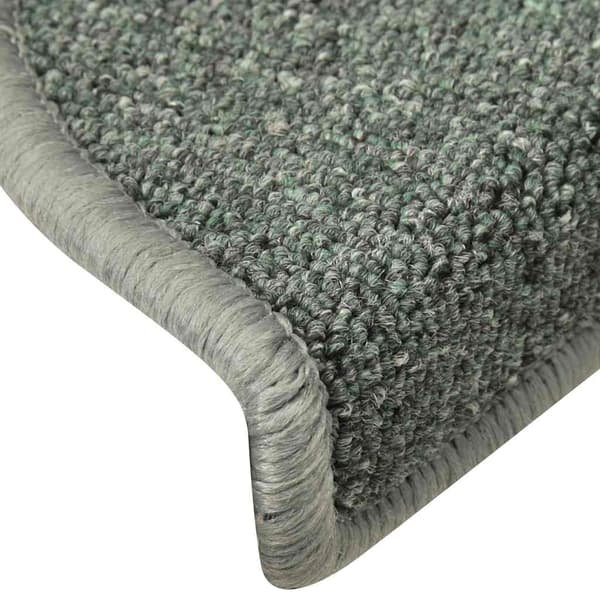 vidaXL Trappmattor 30 st mörkgröna 56x17x3 cm