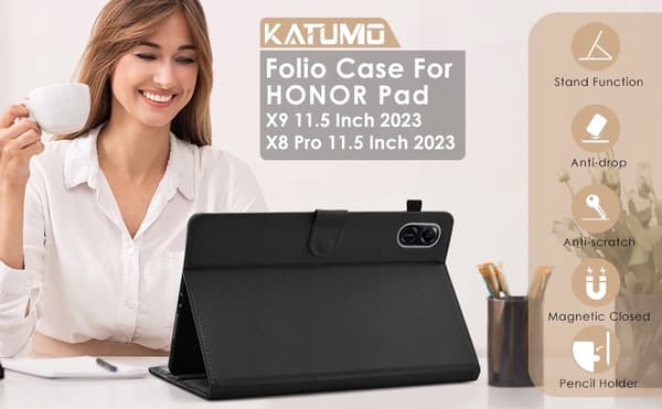 KATUMO-etui til HONOR Pad X9 X8 Pro 11,5-tommer tablet