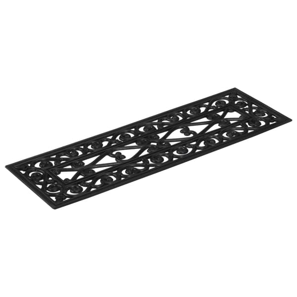 vidaXL Trappsteg, 5 st, 25x75 cm, gummi