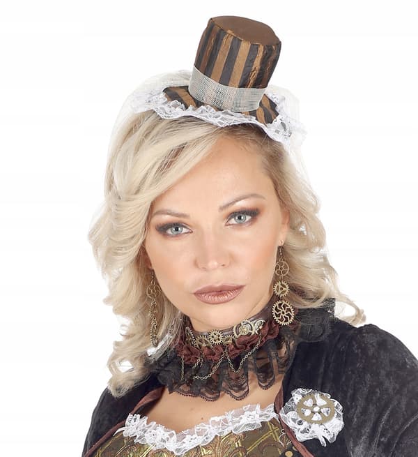 Steampunk tandhjul dingleøreringe karneval cosplay bold 2 stk.