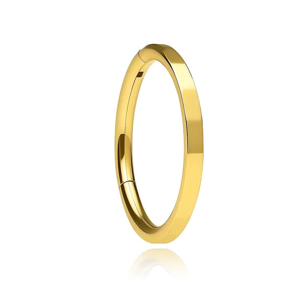 Titanklickring, slipad - guld - TK-061 1.2/10