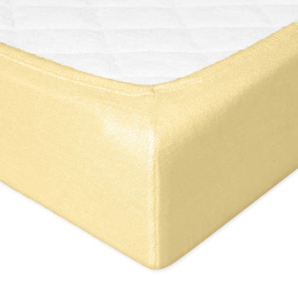 Frottélagen med elastik CLASSIC 60x120x10 Gul