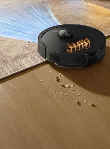 DREAME F20 Svart Dammsugare och Mopprobot