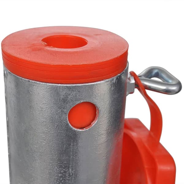 vidaXL paraplystativ 55 cm galvaniseret stål