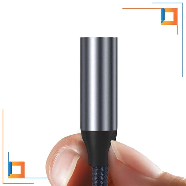 CO2 USB-C MINI JACK 3,5 MM ADAPTER AUX-KABEL FÖR SAMSUNG DAC 128K