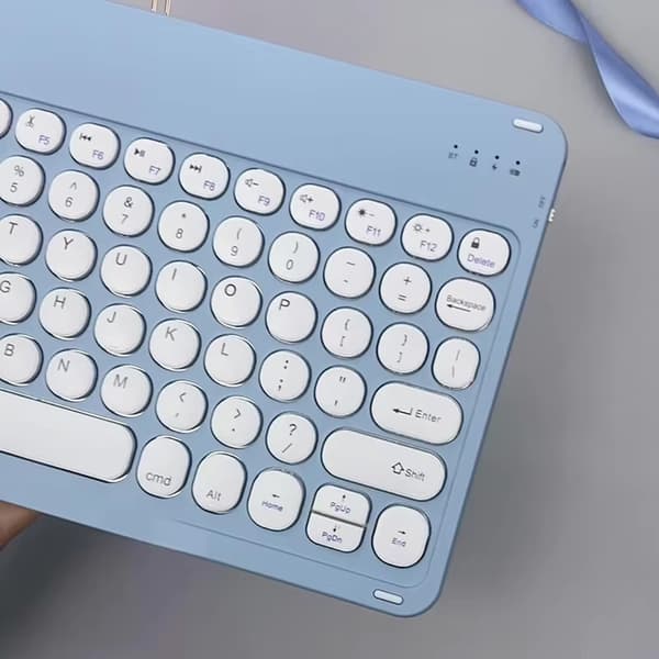 Magnetiskt Bluetooth-tangentbordsfodral för Redmi Pad SE 8.7 CFRPSE87 (blå)