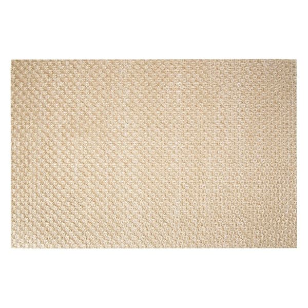 beige gylden bordmåtte 45x30 cm