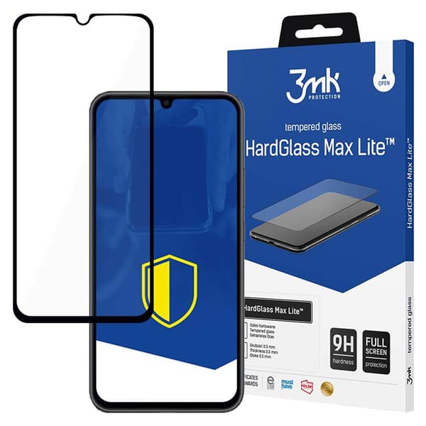Samsung Galaxy A34 5G - 3mk HardGlass Max Lite Sort
