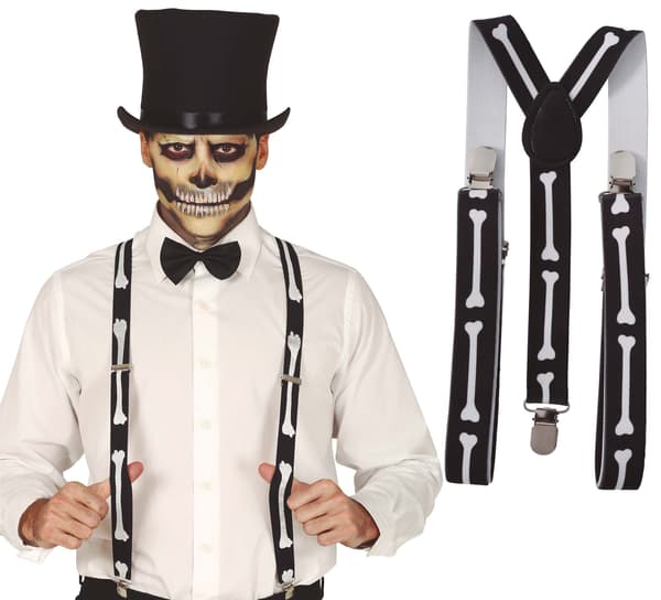 Sort SELE Knogler Skelet Skelet Halloween