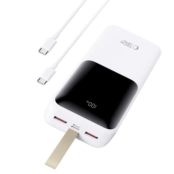 TECH-PROTECT PB03 VARAVARA 30000MAH 22.5W VALKOINEN