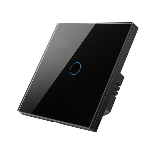 ZigBee TUYA Touch-brytare 1 krets svart #utan N