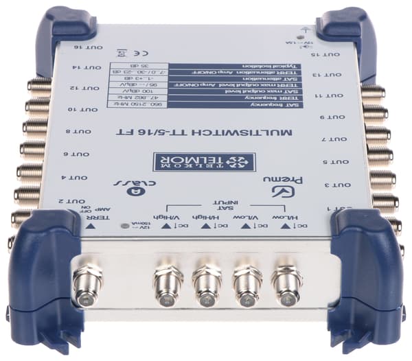 MULTISWITCH TT-5/16-FT-PREMU 5 INGÅNGAR/16 UTÅNGAR TELMOR