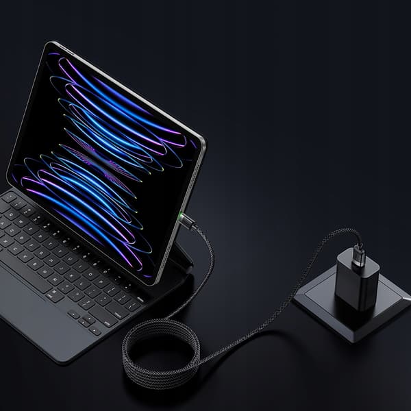 MCDODO Opladerkabel USB-C Lynhurtig Opladning til iPhone 1M LED