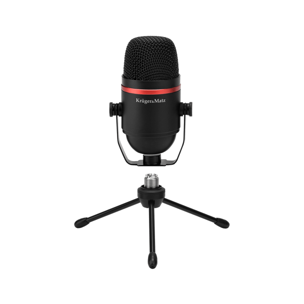 Kruger og Matz Warrior GV-200 gaming streamingmikrofon USB til vlogger