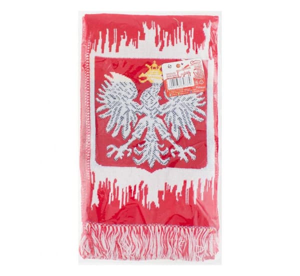 Polen fanhalsduk 130 cm